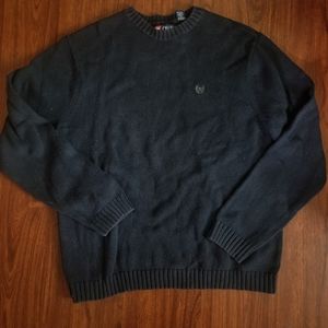 Chaps Sweater Navy Crewneck Shirt
